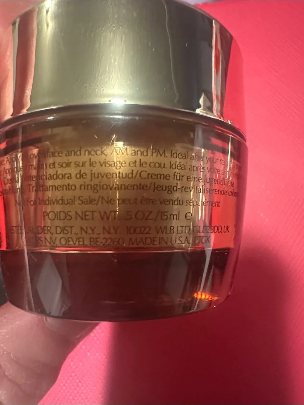 Estee Lauder Skincare Gift Set with Gold and Pink Accents - Picture 3 of 9